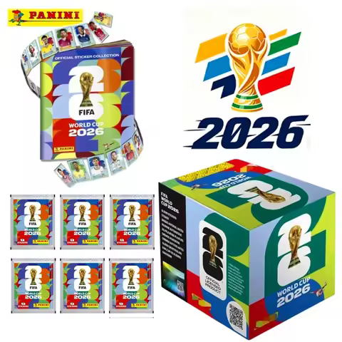 Blind box random style 2026 FIFA World Cup Panini Original Stickers International Version, Collectio