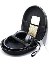 硬殼攜帶式耳機盒耳機旅行包防震eva耳機盒,輕鬆攜帶,方便收納