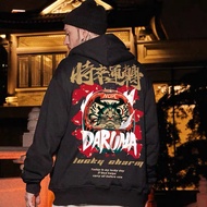 Large Long-Sleeved Hoodie [M-8XL] and Fashion Brand Hip Hop Style Hoodie Autumn and Winter Men's Cas