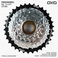 Gear Freewheel Oxo 8 speed 13-34T Drat Ulir