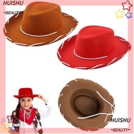 HUISHU Cowboy Hat, Cosplay Costume Performance Cowgirl Hat, Funny Cowboy Accessory Prop Dress-up Adj