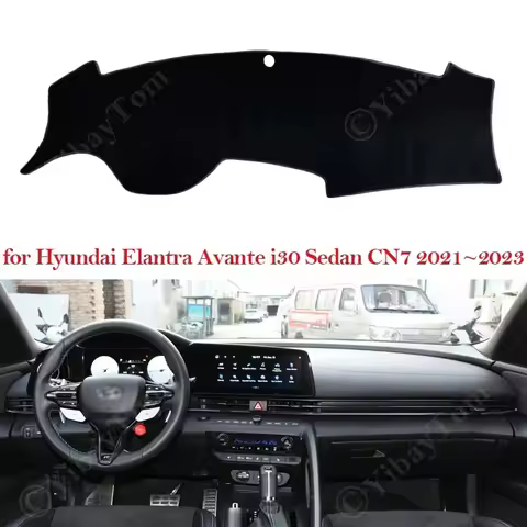 For Hyundai Elantra Avante i30 Sedan CN7 2021 ~ 2023 Dashboard Cover Dash Board Mat Carpet Pad Sunsh