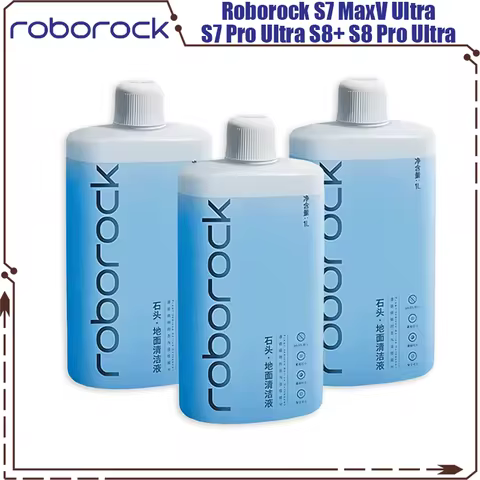 Original Floor Cleaning Solution 1L Roborock S7 MaxV Ultra S7 Pro Ultra S7 S8 S8 PLUS S8+ S8 Pro Ult