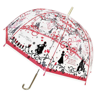 SKR - 日本直送迪士尼 透明雨傘(長罩型) 白雪公主 59 cm 傘骨半徑 32415