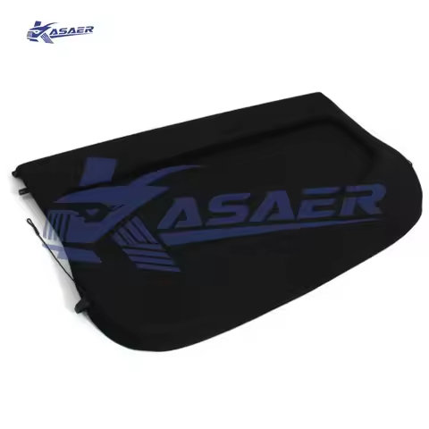 Un-retractable Rear Parcel Shelf Roller Blind Boot Load Trunk Cargo Cover Interior Accessory for AUD