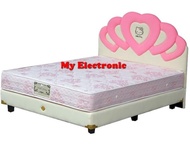 Promo spring bed anak Bigland hello kitty rama pink ukuran 160x200