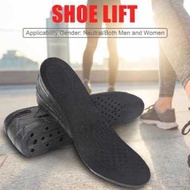 Invisible Height Increasing Shoe Insoles 8cm - JC75 - Black