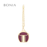 Bonia Maroon Sonia Bag Charms