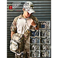 803 Silver Knight Sling Bag