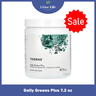 26% Sale!! EXP.09/25 ผลิตภัณฑ์เพื่อสุขภาพ ผงผัก วิตามินรวม แร่ธาตุ Daily Greens Plus 7.2oz - Thorne