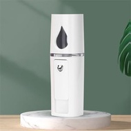 白色 迷你加濕 便攜 霧化水 霧化 消毒液 霧化器 LED 燈 加濕噴霧器 [平行進口]