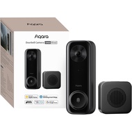 Aqara Doorbell Camera G400 with Chime, Wired/PoE, HomeKit Secure Video, 2K HD Head-to-toe View, 2-Wa