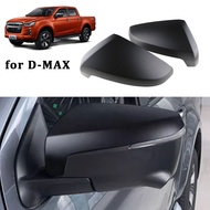 2Pcs Car Rearview Mirror Side Mirror Cover Sticker Trim for Isuzu Dmax D-Max 2021 2022 2023 Accessor