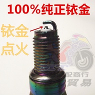 Free Shipping Motorcycle Spark Plug Iridium Scooter 125 Curved Beam Car 110A7TC/D8TC Iridium Spark P