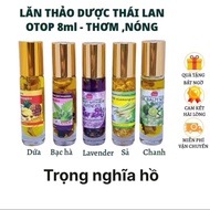 Thai Standard Lavender+lemon+Bamboo Lemon+Mint Herbal Roll-On Oil 8ml