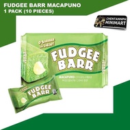 Fudgee Barr APUNO Cream-Filled Cake Bar 39G X 10 Pieces (1 Pack) Gjhj