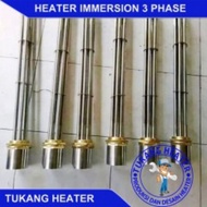 Immersion Heater dia pipe 11 mm x length U 400 mm x 220 VOLT x 3000 Watt