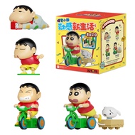 52TOYS Crayon Shinchan Dynamic Shin-Life, 1PC Action Figure Collectible Toy Kawaii Creative Gift Roo