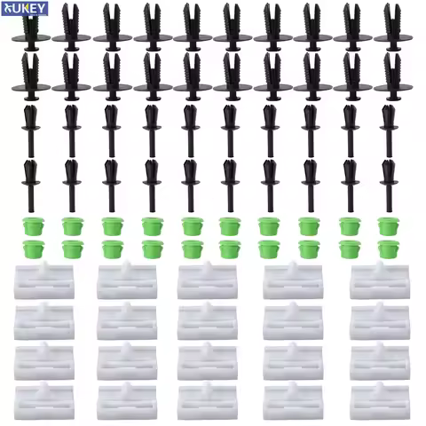 80Pcs Clips For BMW E36 316i 318i 318tds 323i 325tds 328i M3 Side Sill Skirts Moulding Grommet Clip 