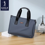 Beg Bahu Kasual Beg Lelaki Beg Tangan GOLF Kapasiti Besar Beg Tangan Perniagaan Lelaki Beg Tangan Be