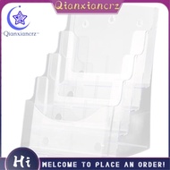 A5 Acrylic Brochure Display Stand Rack Flyer Holder Magazine Organizer