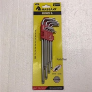 Key L/Star+Star Long Set 9Pcs