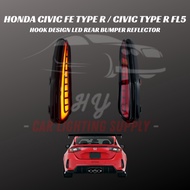 HONDA CIVIC FE TYPE R / CIVIC TYPE R FL5 LED REAR BUMPER REFLECTOR