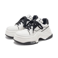 รองเท้าผ้าใบหนังวัวหนาสำหรับผู้หญิง VITTORIO VENTURA เรียบง่าย สวมใส่สบาย ระบายอากาศได้ดี พื้นยางกัน