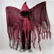 Halloween Cloak Witch Cloak Death Costume Cloak Haunted House Costume Dress Up Horror Tricky Costume