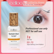 Eelloo 1s Fast Dry 50-60 Days Lash Glue Eyelash Extension Adhesive False Eyelashes Extention Bonder 