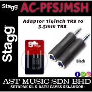 Stagg AC-PFSJMSH Adaptor 1/4inch TRS to 3.5mm TRS ( ACPFSJMSH )