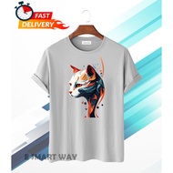 T-shirt baju lelaki 100% Cotton t shirt lelaki