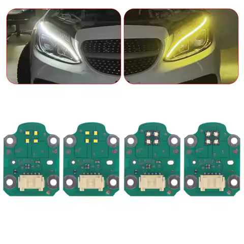 A2059060601 White Yellow DRL LED Board for Mercedes W205 C217 C Class C300 C400 C63 C43 C450 S550 S5
