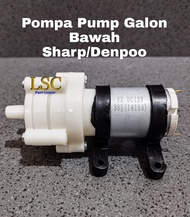 Pompa Dinamo Dispenser Galon Bawah Sharp / Denpoo 12 Volt DC Water Pump Mini