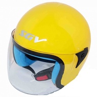 SGV KID KIDS VISOREX HELMET (YELLOW)