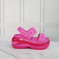 Sandal Crocs Mega Crush Slide Wanita/Sandal Slide/Sandal Wanita