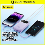 Baseus Qpow2 Dual-Cable 22.5W Powerbank 10000MAH in Built iphone Samsung Fast charge Cable