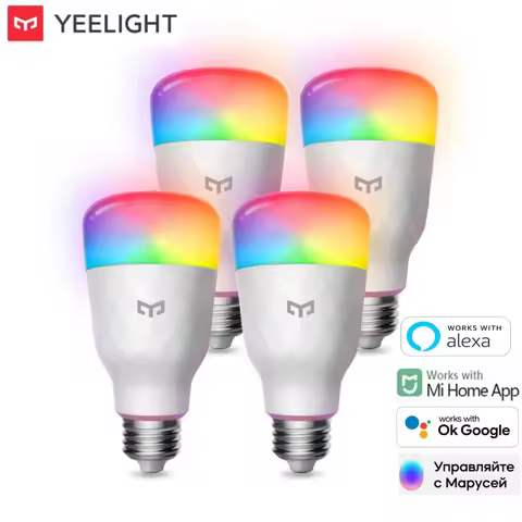 Yeelight Smart LED Bulb W3 E26/E27 Color/White Ambient Light Wifi Voice Control 1700K~6500K For Mi H