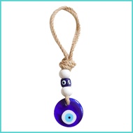 Evil Eye Ornament Blue Evil Eye Car Charm for Rear View Rear View Car Ornament Evil Eye Charm Car De