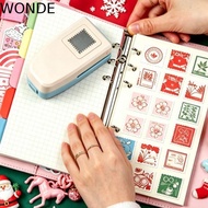 WONDE Stamp Cutter, Multi-functional Handheld Rectangular Stamp Punch, DIY Tools DIY Lace Border Lar