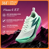 【361 Degrees】Flame 4.0 ET | Running Shoes Men Racing Sneakers Sports Shoes Marathon Training Shoes L