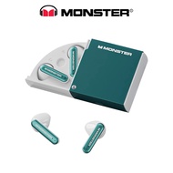 Monster XKT17 หูฟังบลูทูธ หูฟังไร้สาย ชุดหูฟังเกมเมอร์ กันน้ำ TWS ลดเสียงรบกวน พร้อมไมโครโฟน หูฟังกี