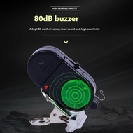 JUNMPERRD Fishing Bite Alarm, Electric Alarm LED Light Indicator Fishing Rod Alarm, Portable Sound A