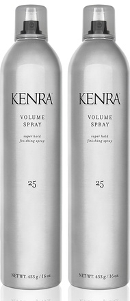 Kenra Volume Spray 25 | Super Hold Finishing & Styling Hairspray | Flake-free & Fast-drying | Wind &