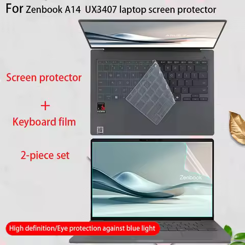 For ASUS Zenbook A14 2025 screen protector UX3407QA computer keyboard film UX3407RA notebook privacy
