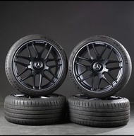 Benz CLA45s  W118原裝 19吋車鈴 連4條馬牌SC7車軚