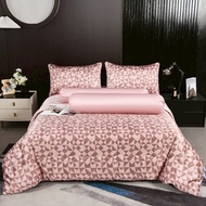 ZENTIA รุ่น COOLUXE ผ้าปู + ผ้านวม + ปลอกหมอนหนุน + ปลอกหมอนข้างผ้าแพรพรีเมี่ยมพิมพ์ลาย  ทอละเอียด 7