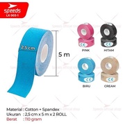 SPEEDS Kinesiology Tape Kinesio Rubber Adhesive Plaster Sports Athlete Accessories 003-1