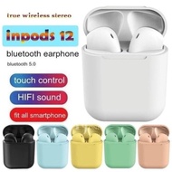 jm01d| headset bluetooth i12 macaron wireless