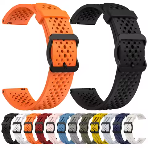 22mm Breathable Strap for Samsung Galaxy Watch 3 45mm 46mm Gear S3 Classicand Frontier Bands for Xia